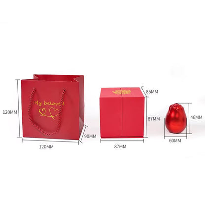 🌹 Rose Jewelry Display Box